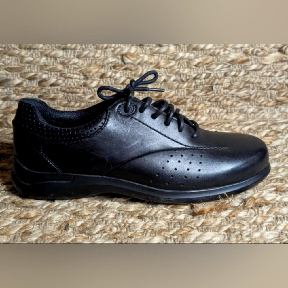 NEW Aravon Women's Power Comfort Farren Black Leather Shoes WEF07BK Size 7.5
